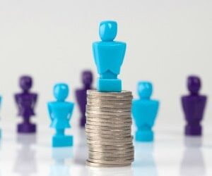 Finance sector records largest pay gap